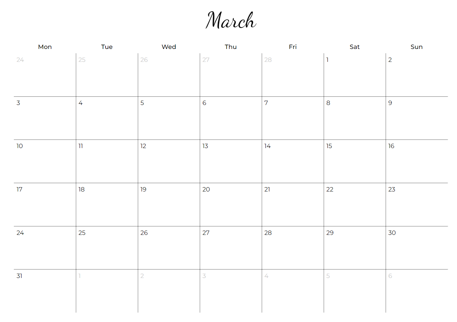 May 2025 Custom Calendar Printable